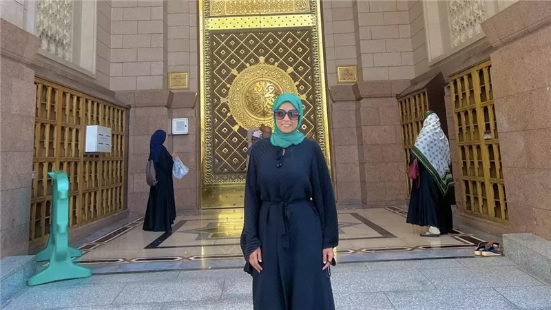 الفنانة سهر الصايغ تنشر صورها خلال أداء مناسك العمرة |صور