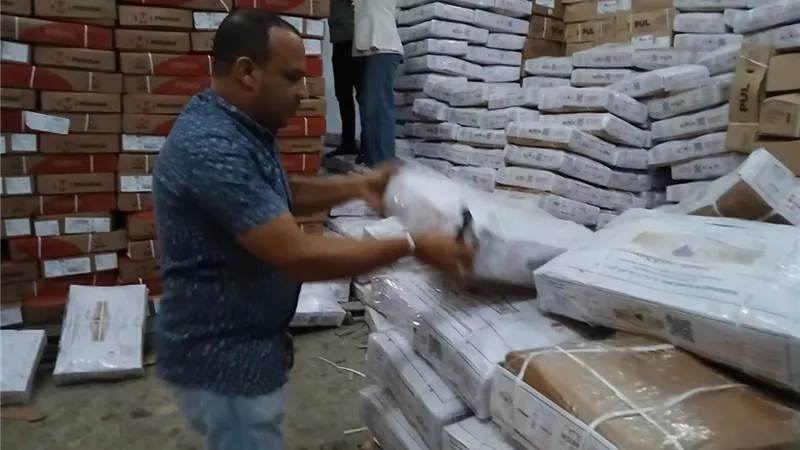حملة تموينية بالإسكندرية تضبط 12 طنًا من المأكولات البحرية الفاسدة