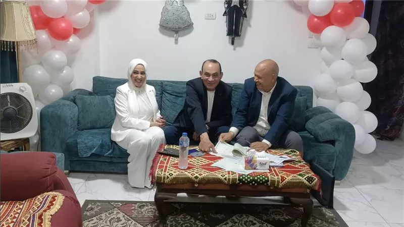 حاوي الزمالك يحتفل بعقد قرانه وسط حضور نجوم الزمالك