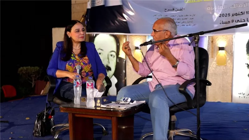 شهيرة خليل تتحدث عن تجربتها من خلال المساحة الحرة لمعرض الزمالك للكتاب