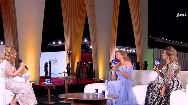 يسرا وليلى علوي: مهرجان الجونة منصة للإبداع ودعم الفن السينمائي في مصر