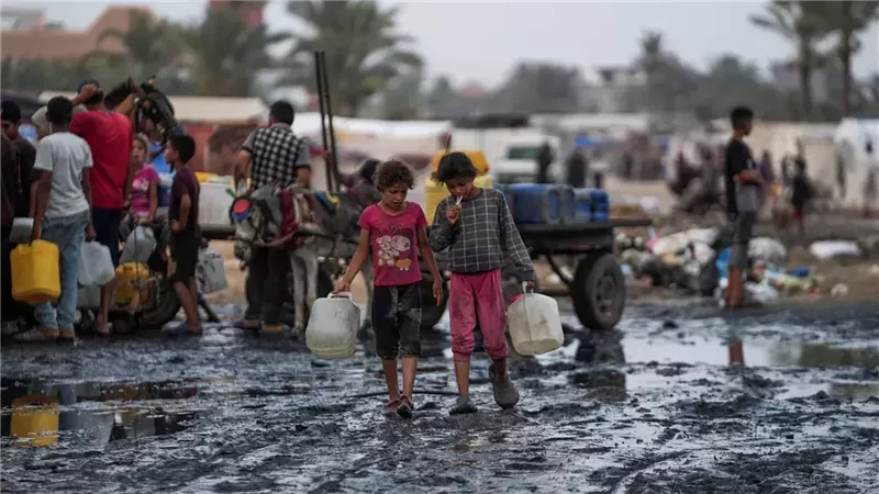 الدولية للصليب الأحمر: شبكات المياه في غزة مدمرة بالكامل وتنفيذ الاتفاق معقد