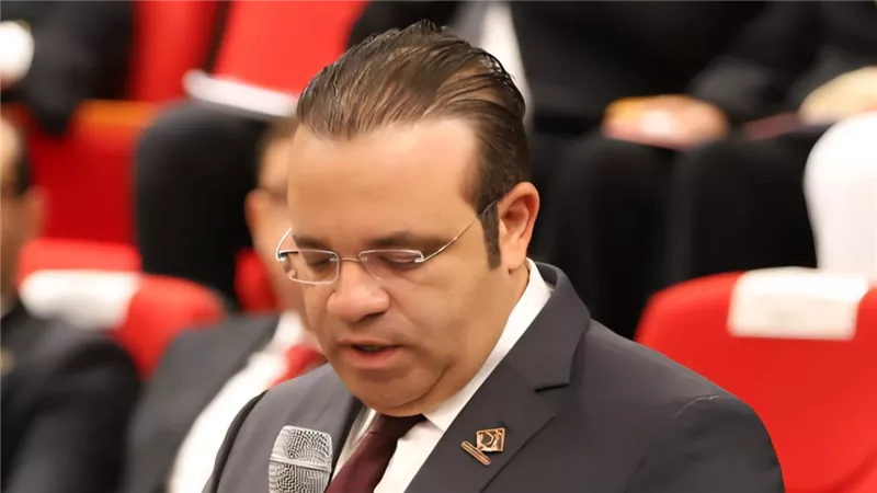 محمد محسن حسنين يؤدي اليمين الدستورية عضوًا بمجلس الشيوخ