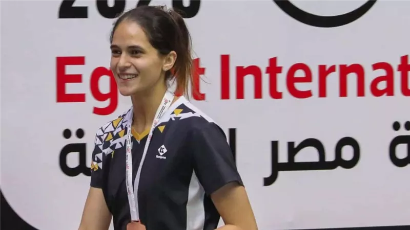 نور يسري تحصد برونزية بطولة مصر الدولية للريشة الطائرة في نسختها العاشرة