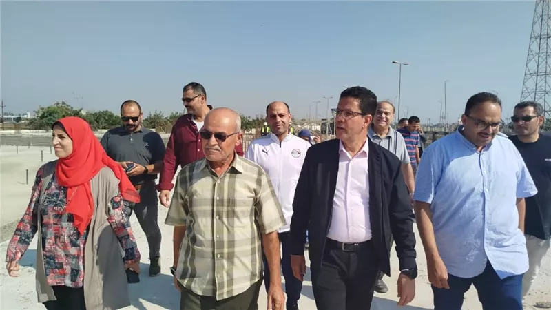 رئيس جامعة بنها يتفقد المشروعات الجديدة : إنشاء متحف لتوثيق تاريخ الجامعة 