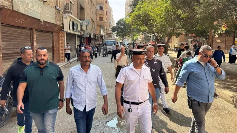 للأسبوع الثاني.. محافطة الجيزة تواصل حملات إزالة الإشغالات بشارع سليم في فيصل