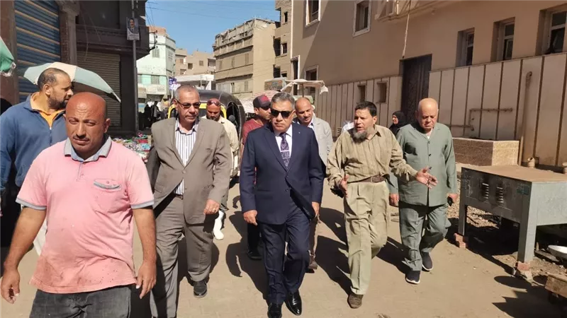 محافظ الدقهلية يتفقد عددًا من المشروعات الخدمية والتنموية بالسنبلاوين