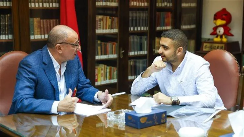إبراهيم العامري : تواجدي ضمن قائمة الخطيب مسئولية وفرصة لاستكمال مسيرة والدي 