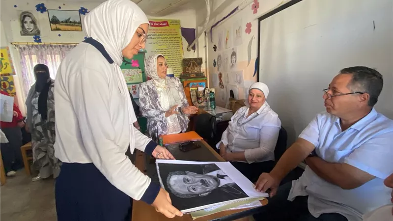 مدير التعليم ومستشار المحافظ بالسويس يؤكدان دعم المبدعين والموهوبين