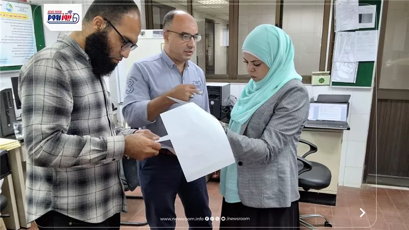 مياه الفيوم.. زيارة المراجعة البينية لأعتماد شهادة الأيزو لمعمل المعايرة