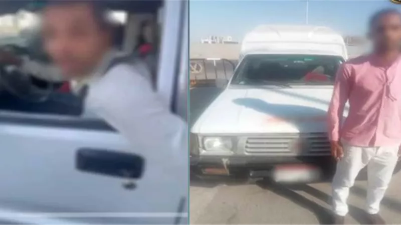 ماشى بسرعة جنونية.. ضبط سائق شركة أثناء قيادته تحت تأثير المخدرات بالقاهرة