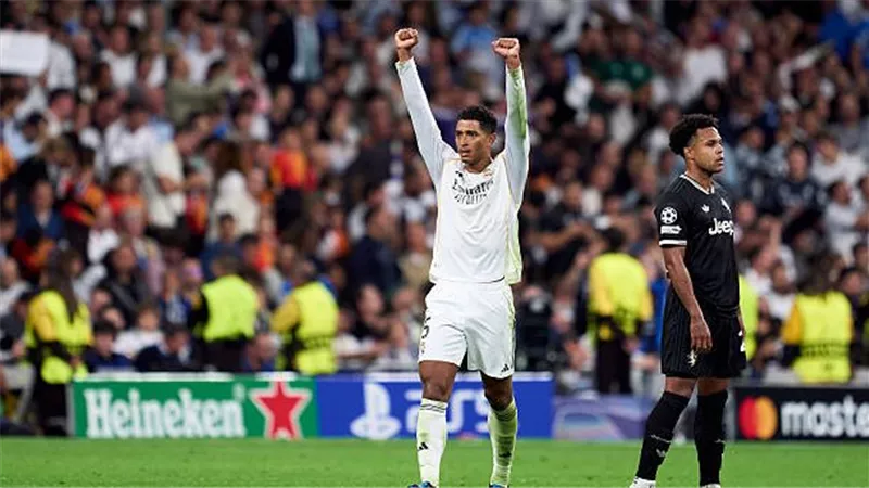 بيلينجهام ينقذ ريال مدريد في معقل البيرنابيو من فخ يوفنتوس بدوري الأبطال