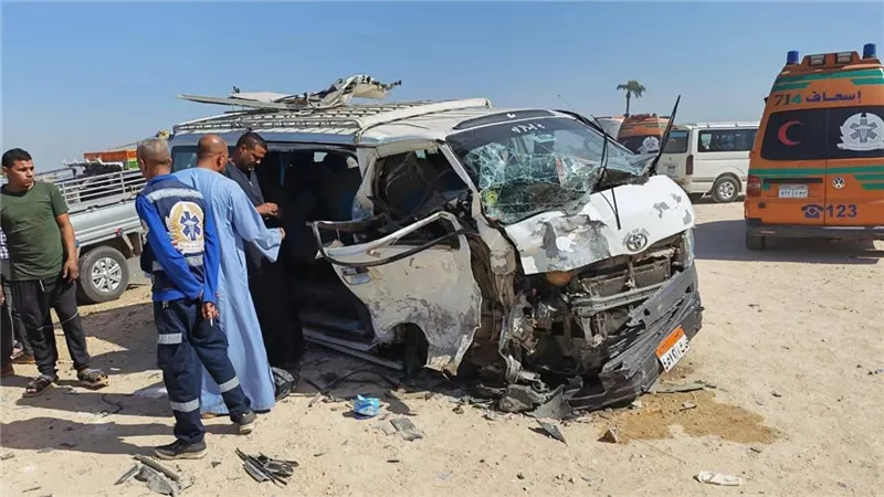 ننشر أسماء المصابين بحادث بمركز منفلوط بمحافظه أسيوط 
