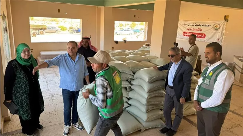بحوث الصحراء يواصل جهوده لدمج أبناء سيناء في التنمية الزراعية المستدامة