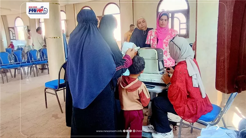 الكشف ب 15 جنيه.. قافلة طبية لأهالى ابو بزلة قرية ابوكساه وضواحيها بابشواي 