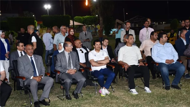  وزير الشباب ومحافظ السويس يشهدان الدورة التنشيطية لاحتفالات انتصارات أكتوبر
