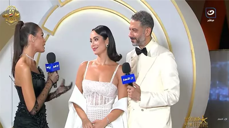 بسنت شوقي ومحمد فراج: 