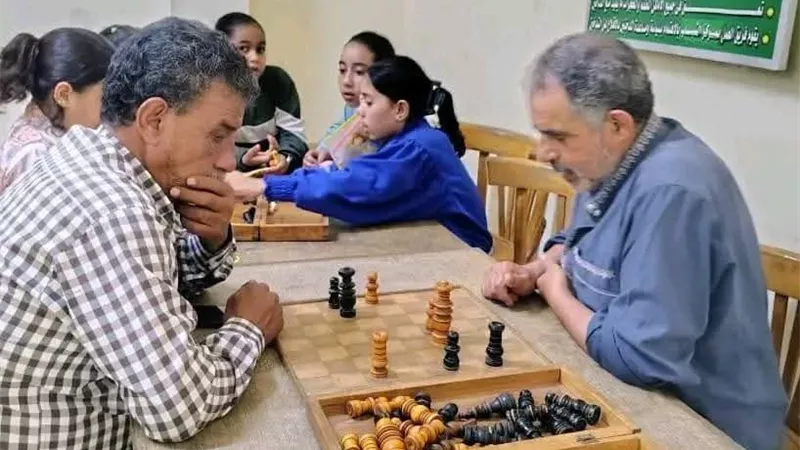 مركز شباب الإبراهيمية البحرية ينظم مسابقة للشطرنج لتعزيز القدرات الذهنية 