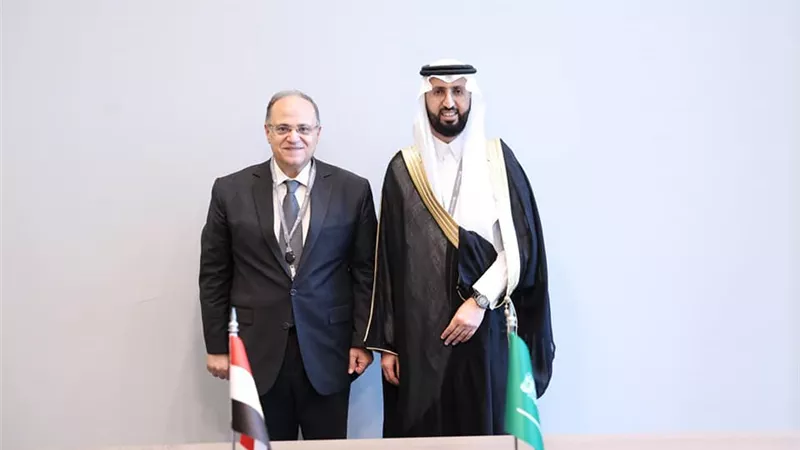 الغمراوي يبحث مع نظيره السعودي آليات تعزيز التعاون الرقابي المشترك