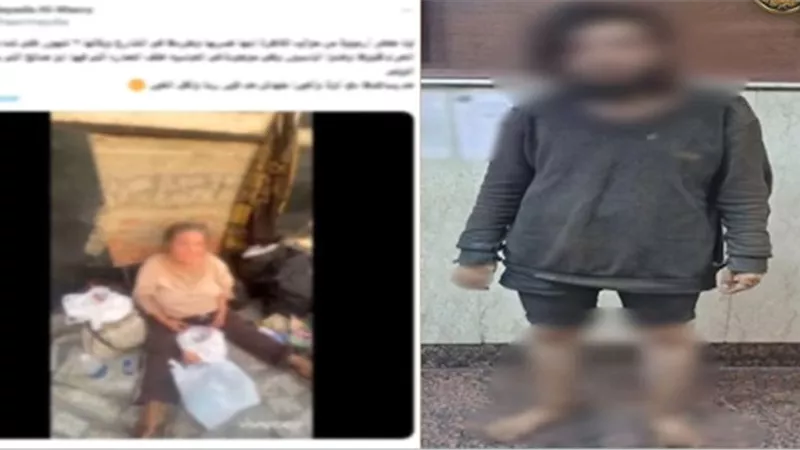 «الأم المفترشة للطريق».. الأمن يكشف حقيقة الفيديو المتداول ويضبط نجلها