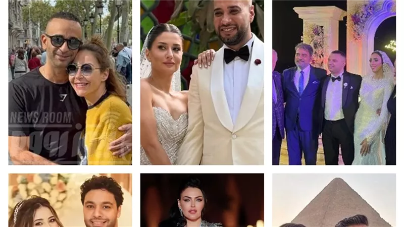 أبرزهم منة شلبي وأحمد جمال.. أفراح الوسط الفني خلال 72 ساعة 
