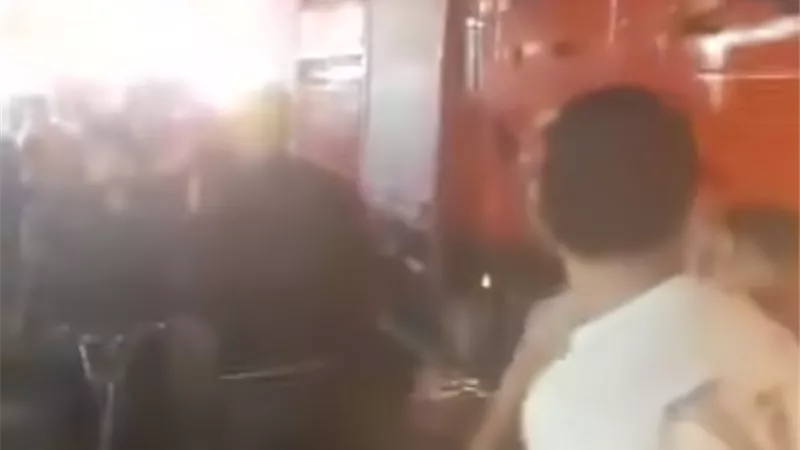 السيطرة على حريق سوبر ماركت بمدينة طنطا بمحافظة الغربية