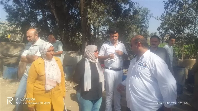 محافظة الدقهلية: ضبط نفايات طبية ومخلفات صلبة داخل مخزن بمدينة محلة دمنة