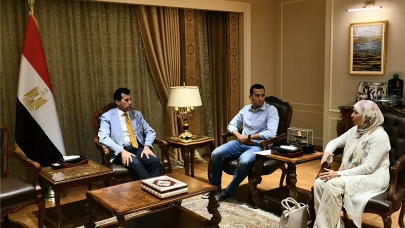 وزير الرياضة يجدد دعمه للبطل أحمد الجندي: خطة تأهيل خاصة استعدادًا للأولمبياد