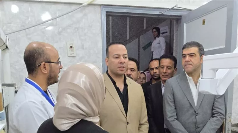 حزب إرادة جيل يهدي مركز تدريب أطباء الأسنان بدمنهور ماكينة تصوير وتجهيزات خاصة