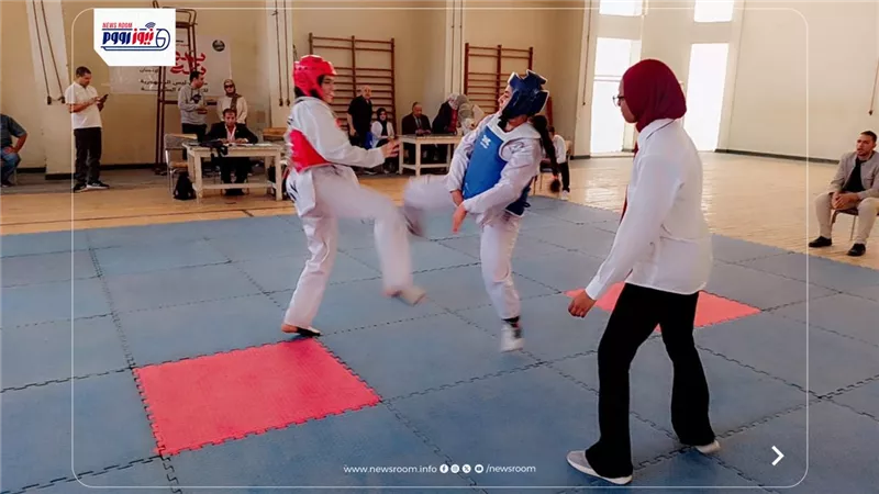 قبيصي: يشهد تصفيات بطولة التايكوندو للمرحلة الثانوية بنات بالفيوم 