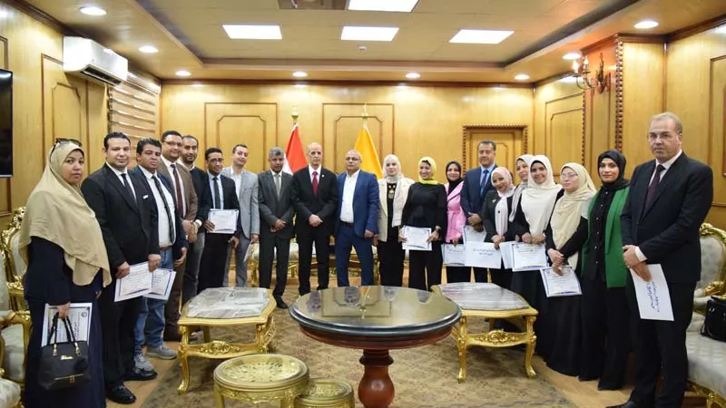 العلوم وتكنولوجيا التعليم ببنى سويف يتصدران جائزة مصر للتميز الحكومي
