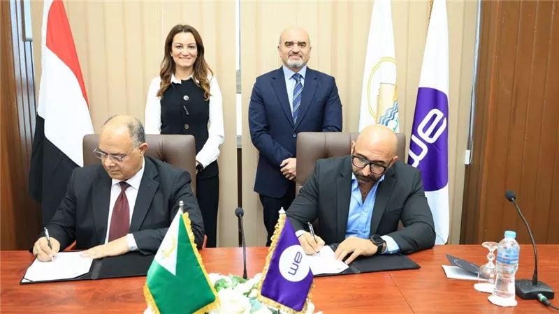 محافظة الجيزة توقع بروتوكول تعاون مع المصرية للاتصالات لتقديم خدمات  بأبورواش