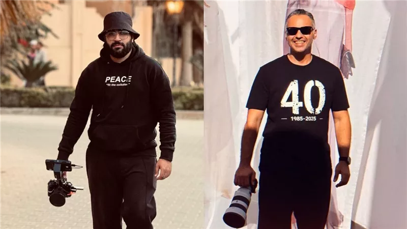 سقطا من على الونش.. تفاصيل صادمة حول وفاة المصورين ماجد هلال وكيرلس صلاح |خاص 