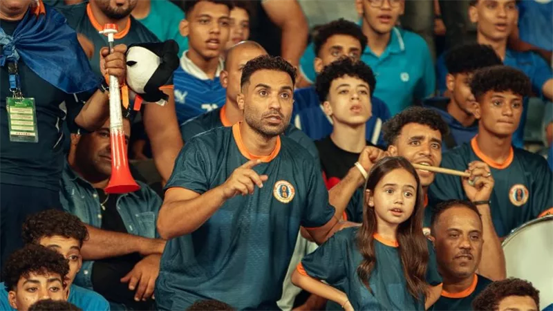 أحمد فهمي عن ردود الفعل بعد انتهاء عرض ابن النادي: عيدية بستناها زي طفل صغير