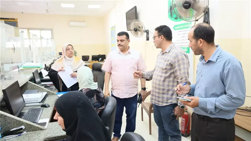 السكرتير العام المساعد يتفقد أحياء شبين الكوم لمتابعة ملفات التصالح والخدمات