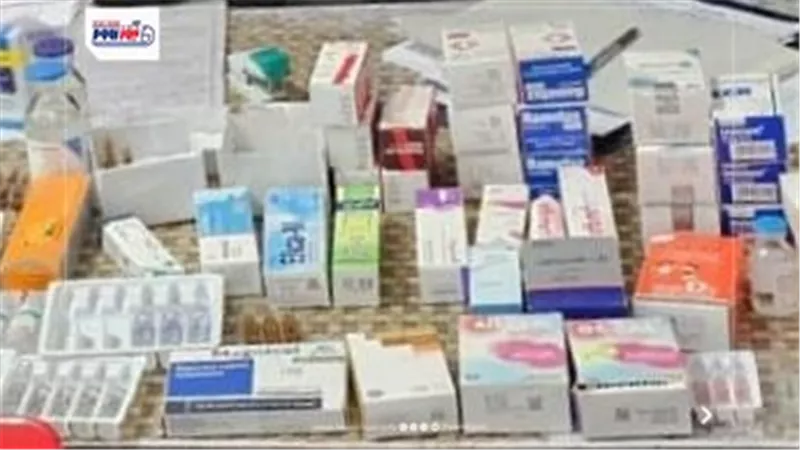 ضبط أدوية مجهولة المصدر تتبع الجدول الثالث والرابع مخدرات داخل محل بالفيوم 