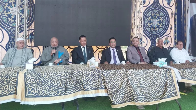 بحضور باسل عادل.. مؤتمر جماهيري حاشد لـ