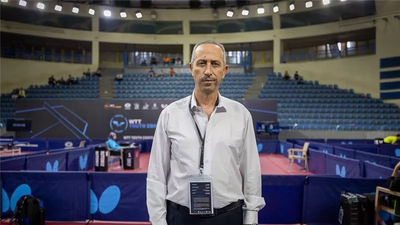 عمرو فهمي : نسعى لحصد أكبر عدد من الميداليات في بطولة مصر الدولية لتنس الطاولة