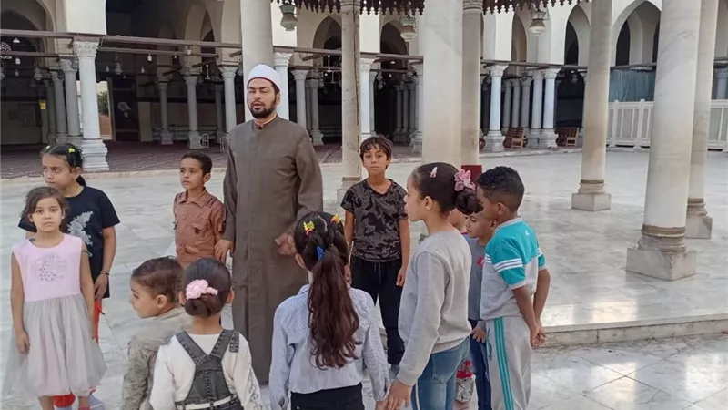  أوقاف دمياط تنظّم جولات ميدانية للأطفال للتعرف على المعالم الأثرية