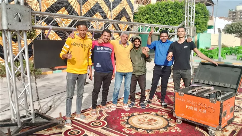 بنها تستعد لعرض فعاليات افتتاح المتحف المصري الكبير بشاشات عملاقة 