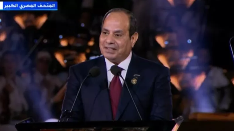 الرئيس السيسي: مصر أقدم دولة على مر التاريخ هنا حيث خطت الحضارة أول حروفها