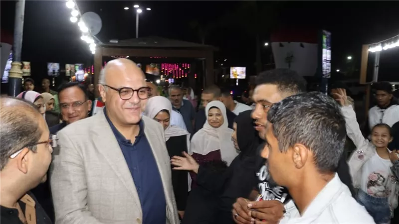 محافظ القليوبية يجري جولة ميدانية لمتابعة افتتاح المتحف المصري الكبير