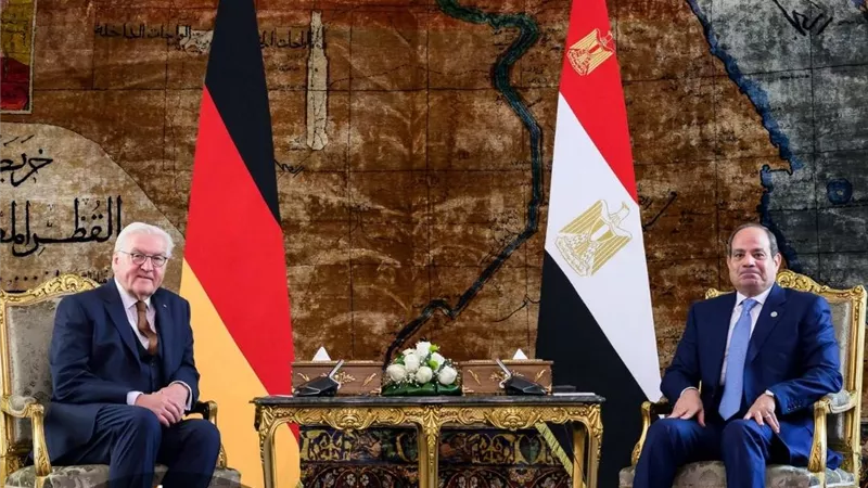 الرئيس السيسي يستقبل الرئيس الألماني فرانك-فالتر شتاينماير