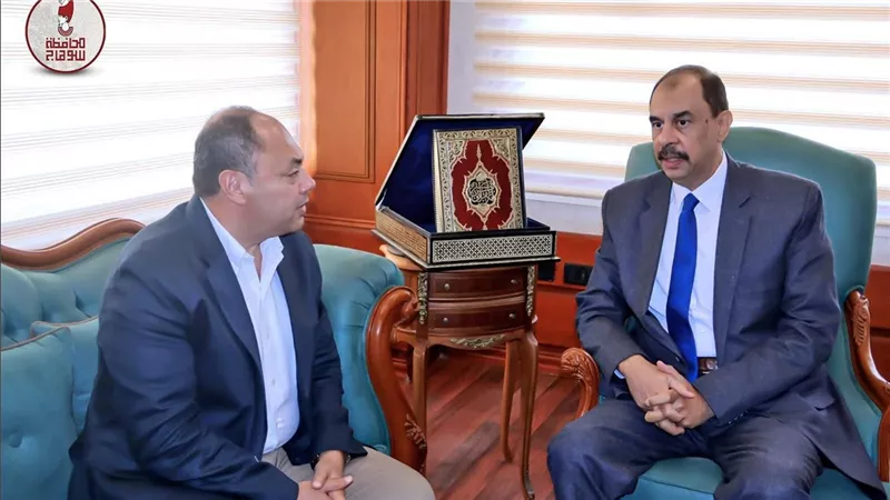رئيس هيئة تنمية الصعيد يلتقي بمحافظ سوهاج لبحث سبل التعاون المشترك