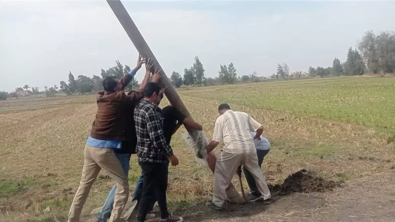 استجابة لأهالي ههيا.. محافظ الشرقية يأمر برفع كفاءة منظومة الإنارة بالطريق
