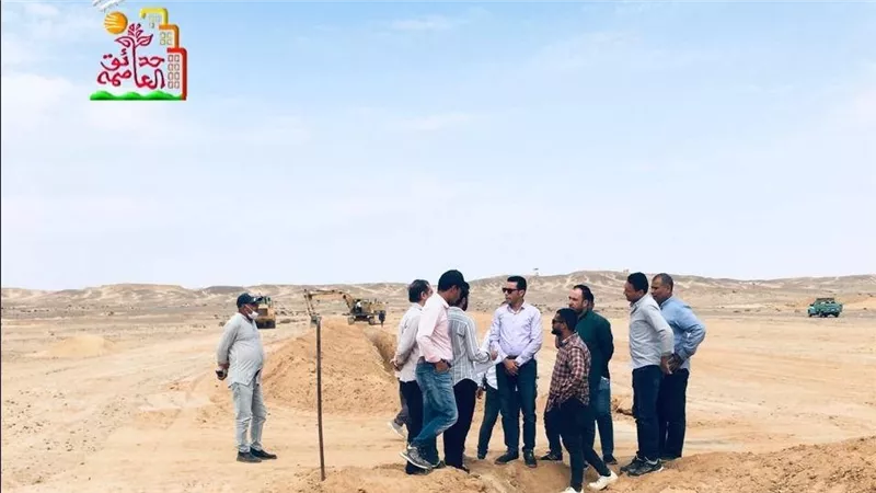 متابعة ميدانية عاجلة لأعمال ترفيق قطع أراضي «بيت الوطن» بحدائق العاصمة