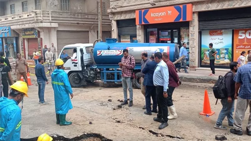 محافظ الغربية: لا انقطاع للمياه وتأثر محدود ببعض المناطق بزفتى