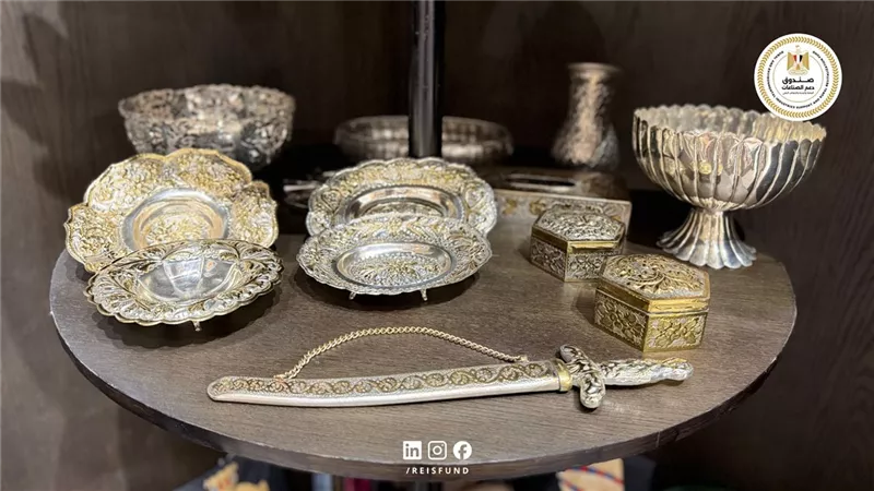 صندوق دعم الصناعات الريفية يشارك في معرض 