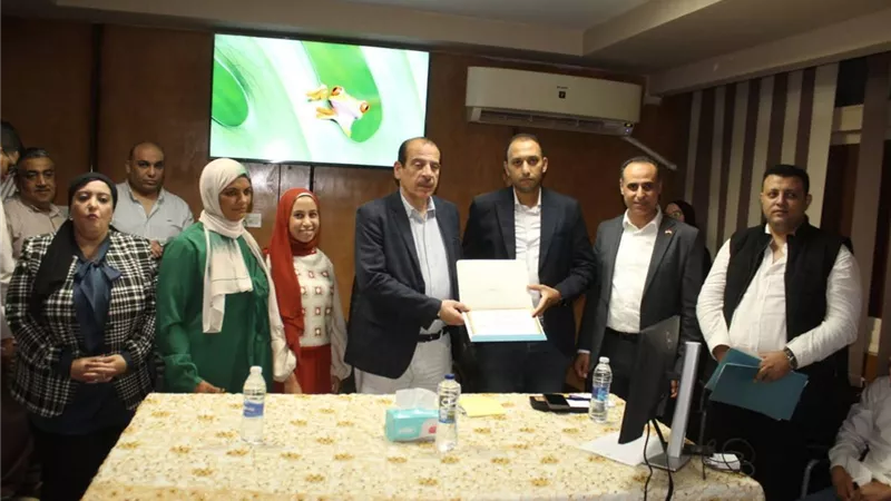 تكريم الوحدات الحاصلة على اعتماد الجودة ببني سويف وتنفيذ برامج تدريبية
