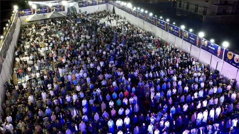 مؤتمر جماهيري حاشد في الجيزة دعمًا لمرشحيه بانتخابات النواب 2025